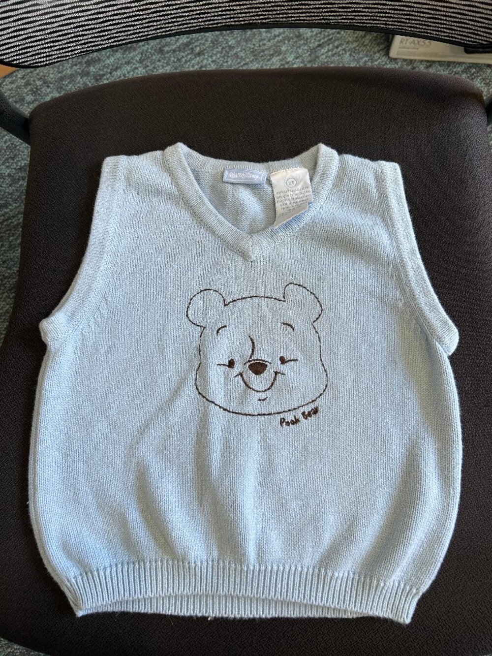 Kid's Light Blue Pooh Sweater